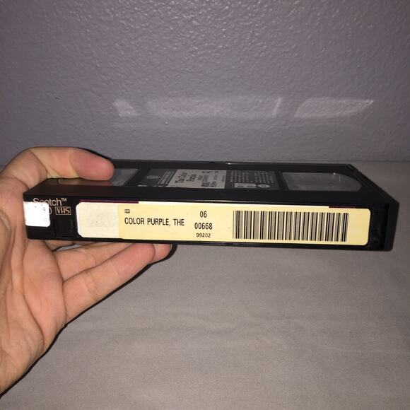 Vhs Used The Color Purple *Screener* Preview Tape For Display Purposes Only Wb - Picture 12 of 14